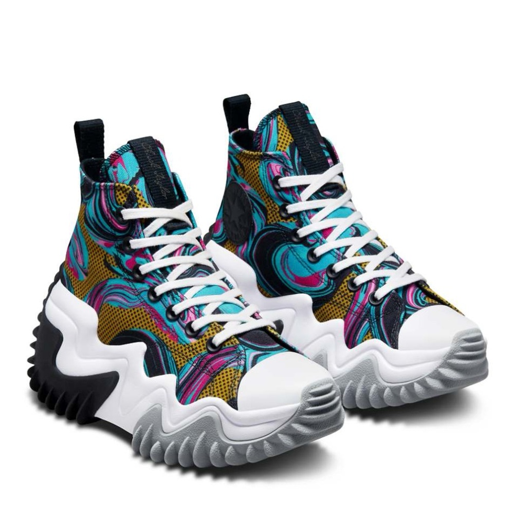 Converse Run Star Motion sneakers in multi swirl print